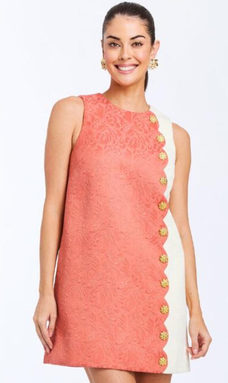 NEW Mestiza Etta Scallop Mini Dress size 12